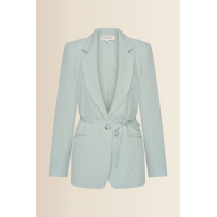 Expresso Blazer Canton Aqua